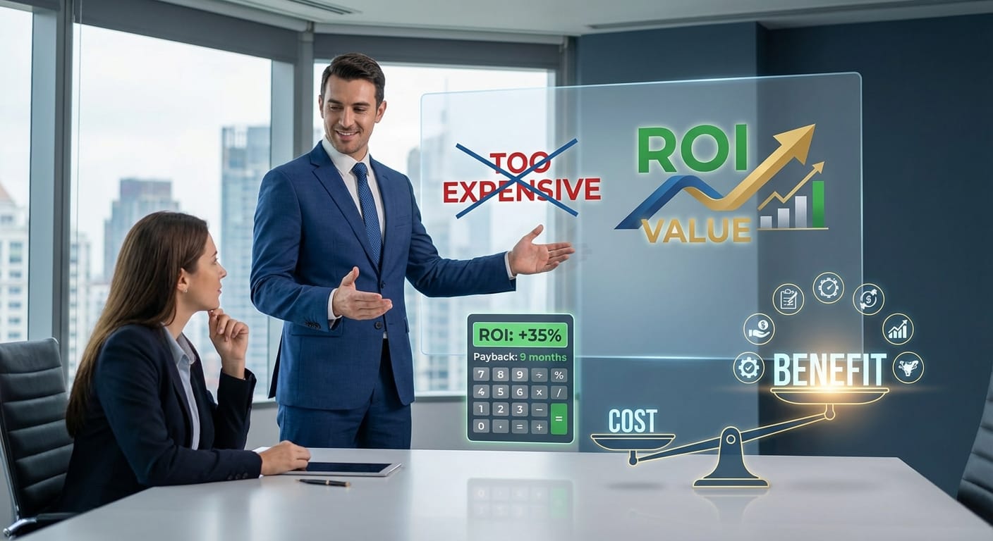 How to Handle the "Too Expensive" Objection in B2B Sales - Sellible