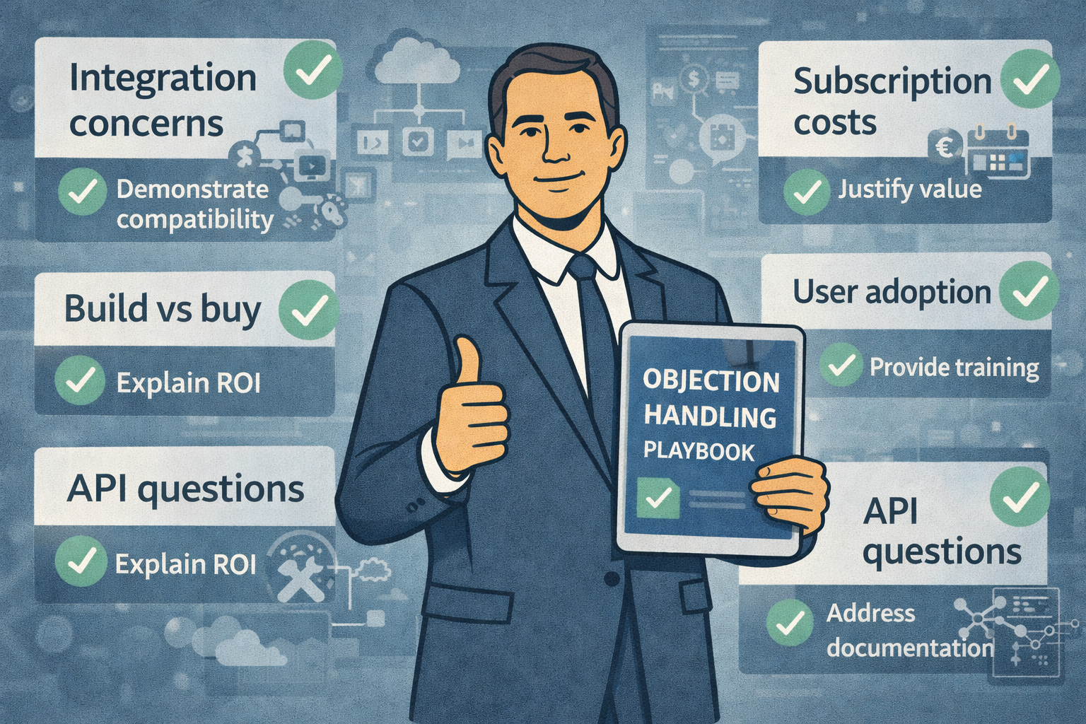 Objection Handling Playbook for B2B SaaS - Sellible