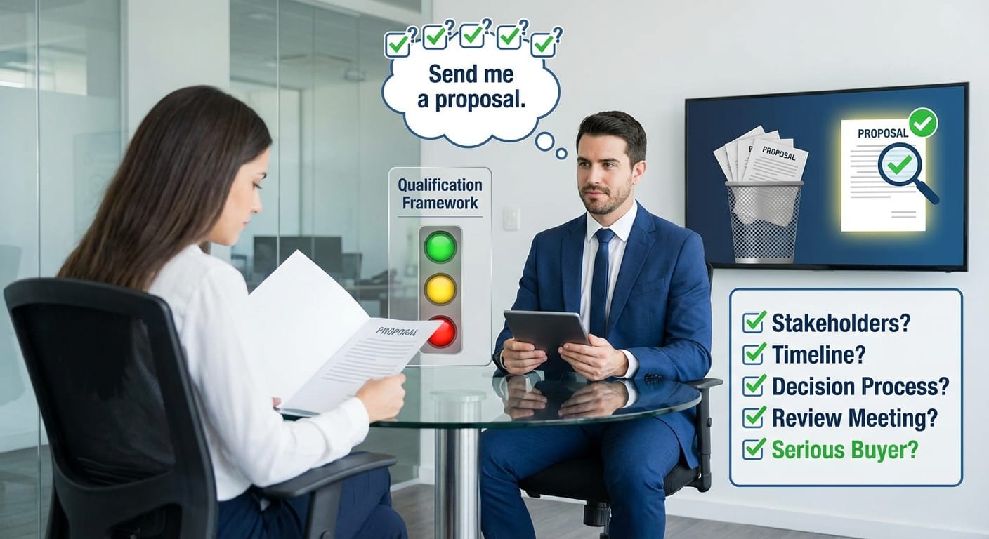 5 Questions to Ask When a Prospect Says "Send Me a Proposal" - Sellible