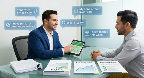 Business Lending Objection Playbook | SMB Loan Sales - Sellible